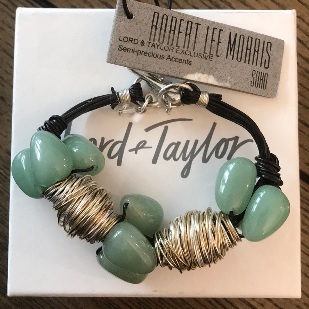 🆕 Robert Lee Morris beautiful Stone Bracelet